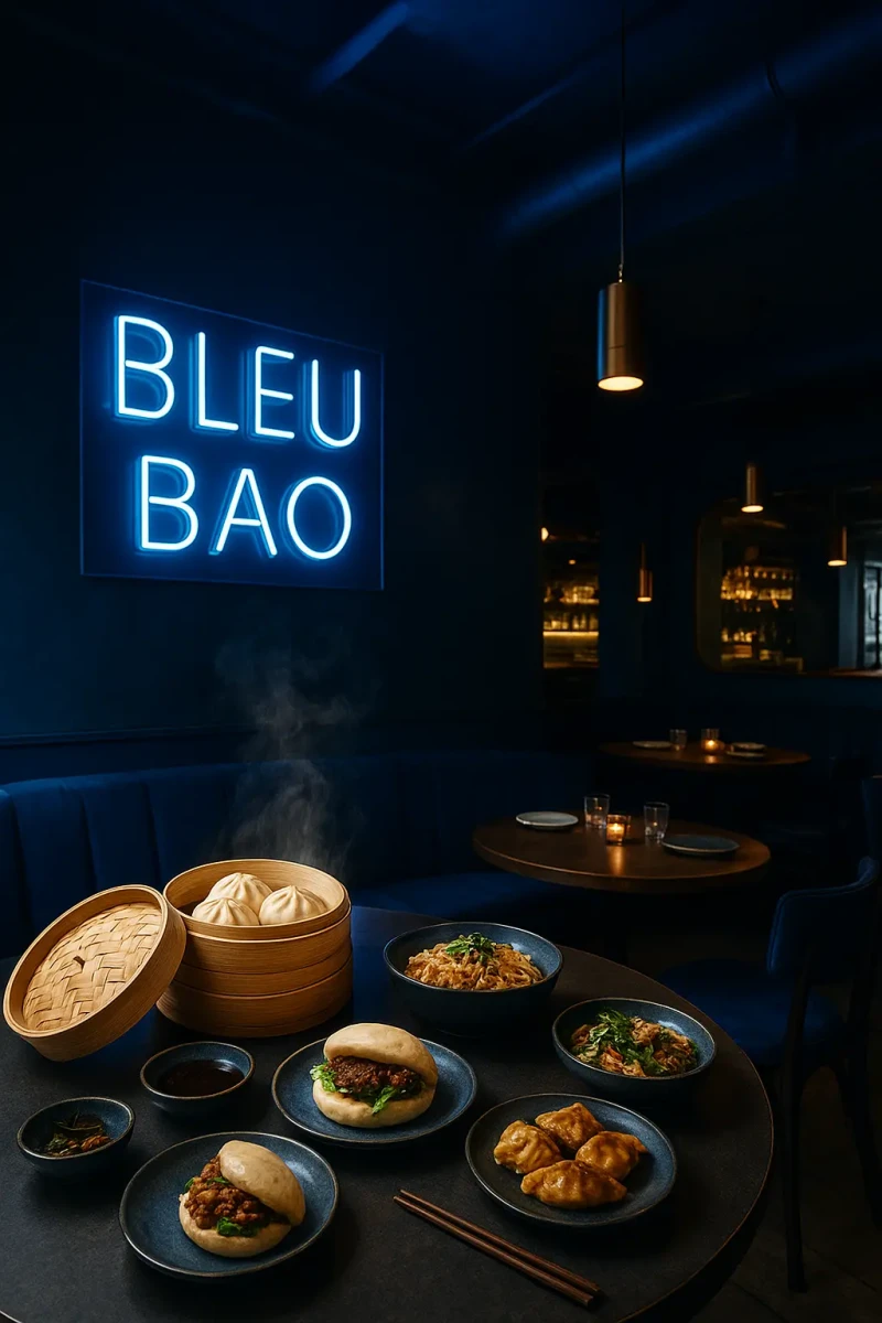 Bleu Bao : la gourmandise chinoise au sommet de la vapeur