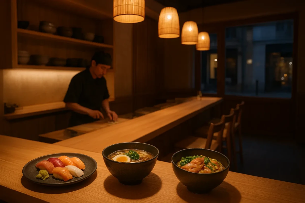 Les meilleurs restaurants japonais de Nantes : un voyage authentique entre sushis et ramen