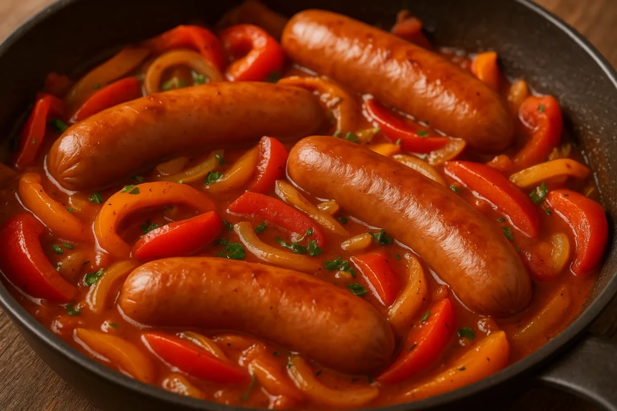 Knackwürste: Würzige Hausmannskost mit Paprika und herzhaftem Aroma