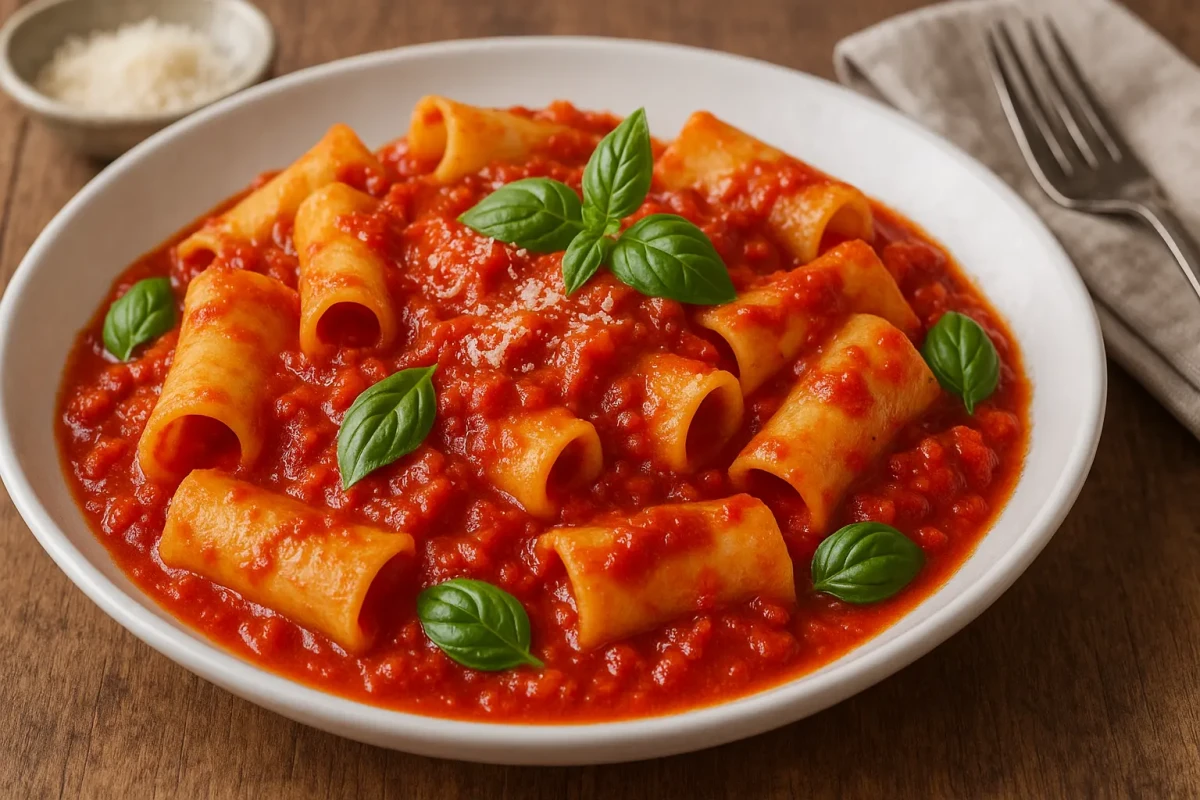 Paccheri: Großformatige Pasta mit süditalienischem Temperament
