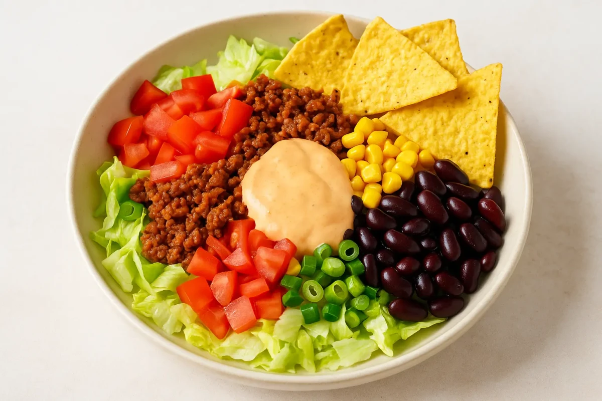 Takko: Der würzige Taco-Salat voller Frische, Crunch und Tex-Mex-Aromen